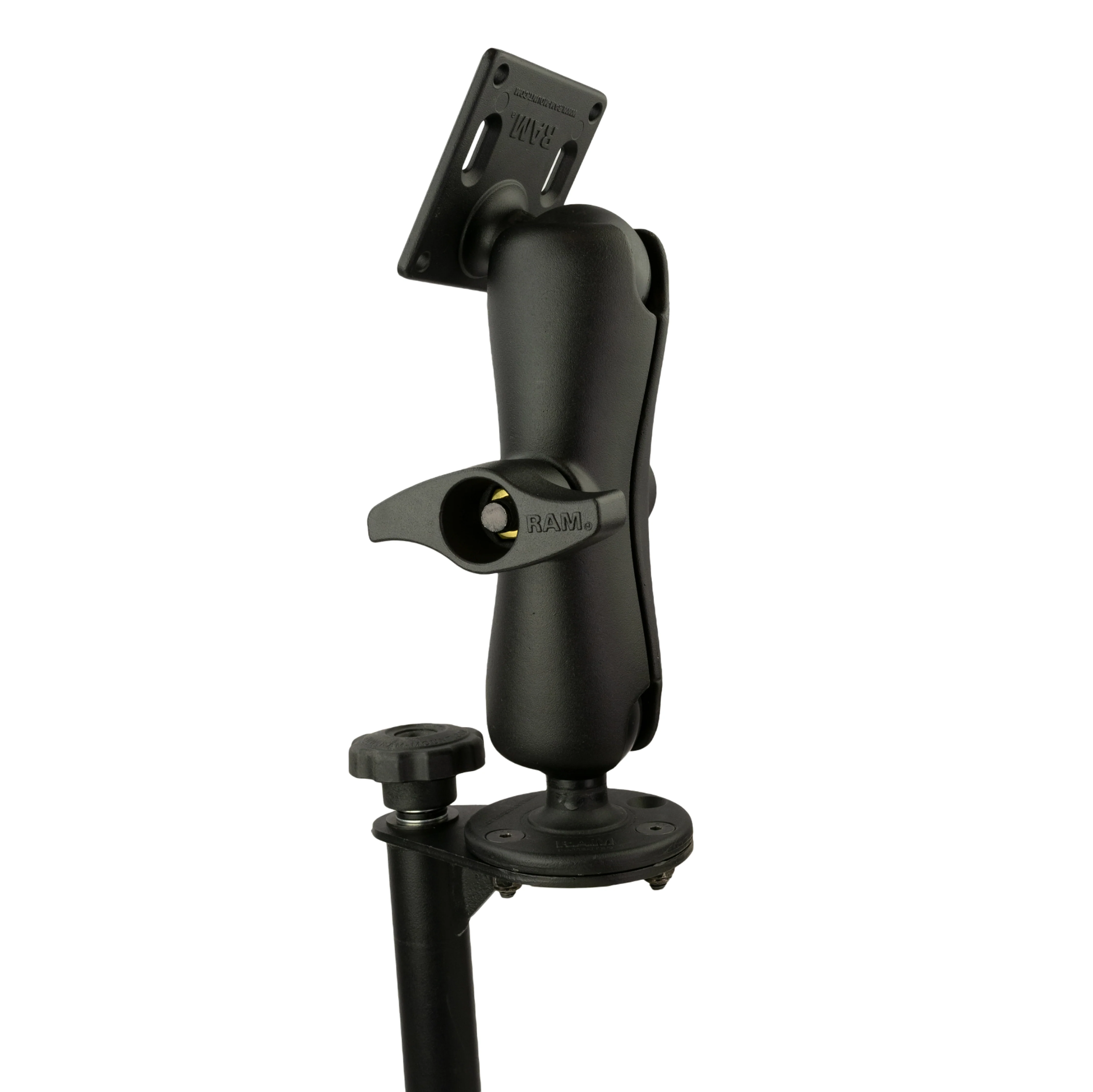 RAM® 8" Upper Flange Pole with D Size 75x75mm VESA Mount - Image 2