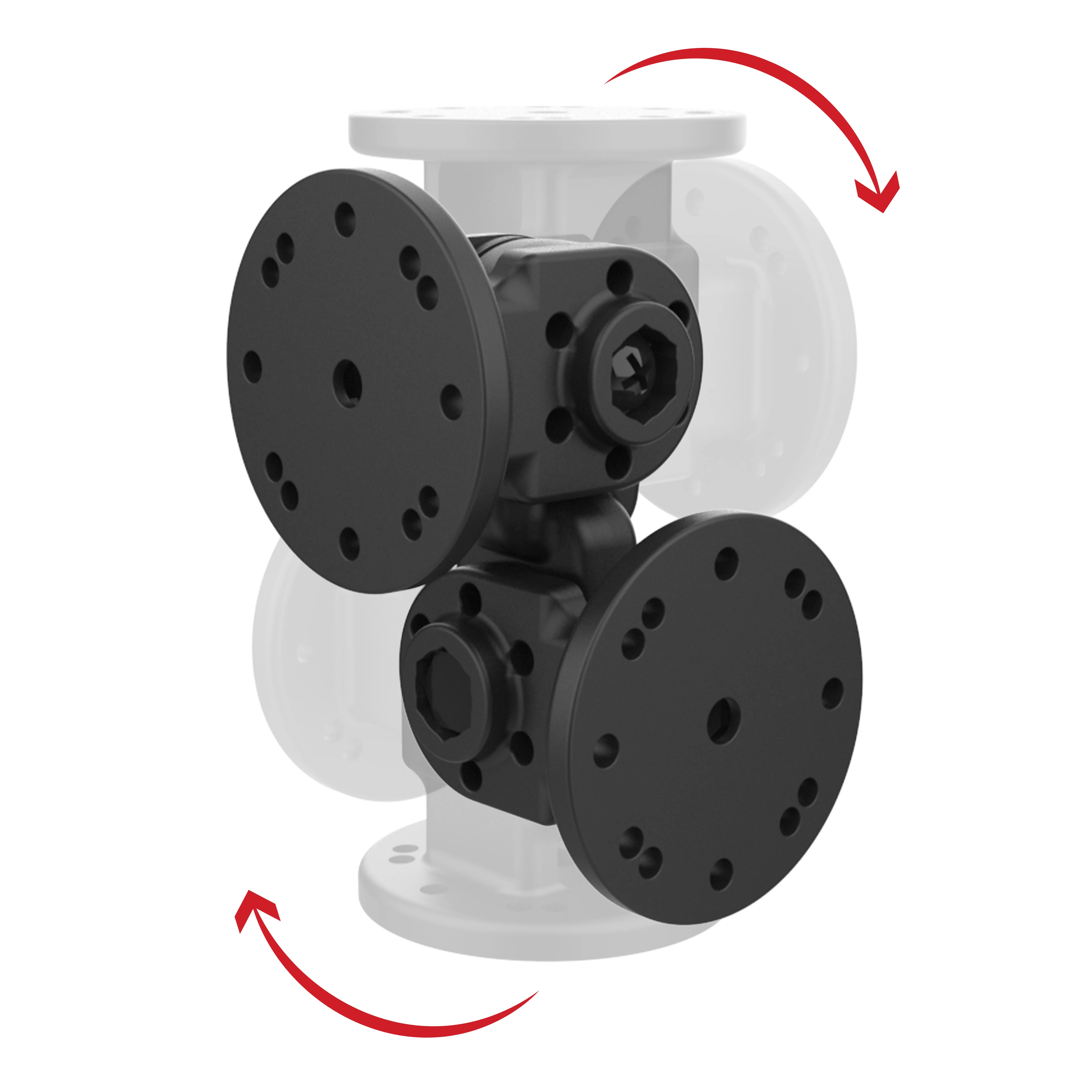 RAM® Dual 90-Degree Pivot Mount - Image 2