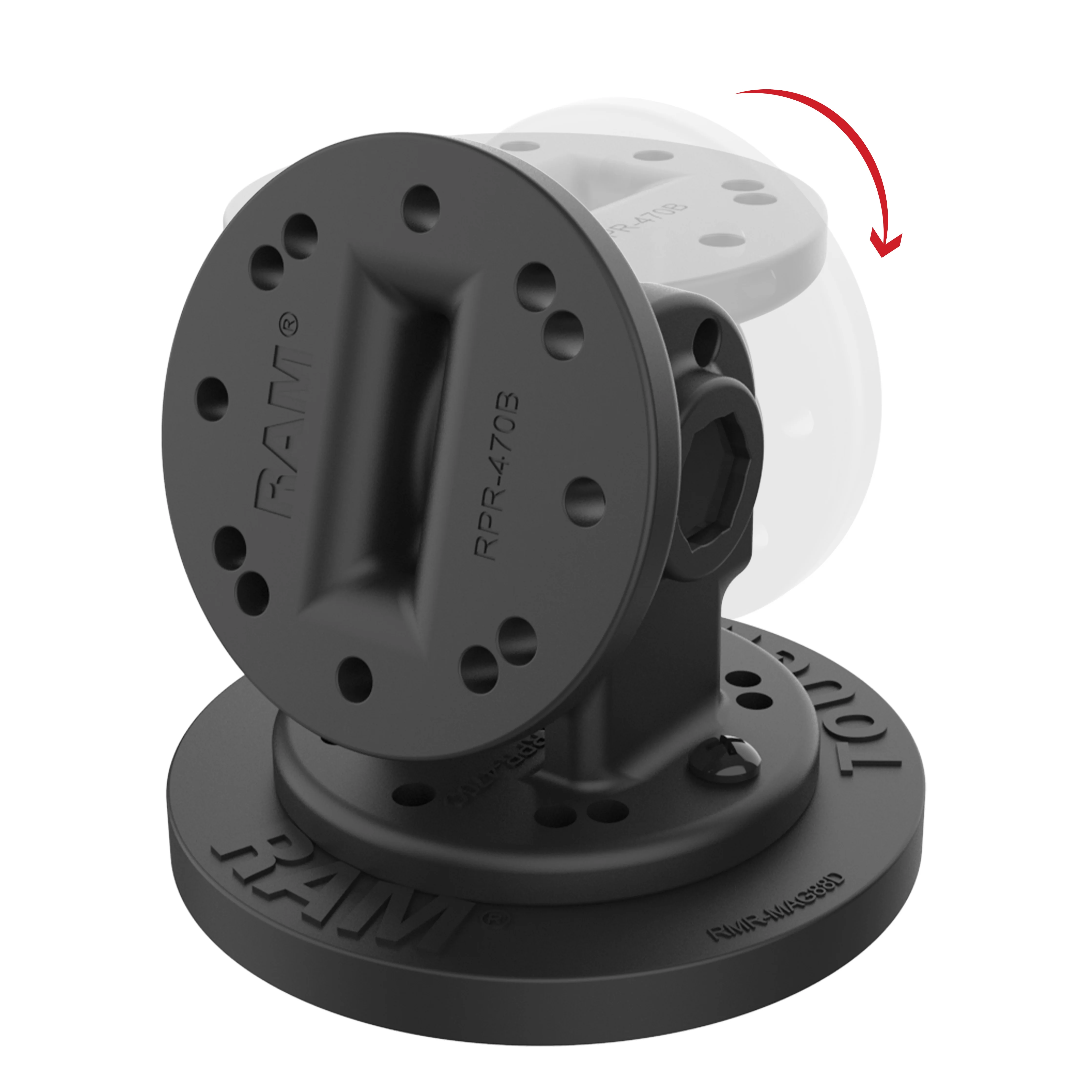 RAM® Single Pivot Magnetic Mount - Image 2