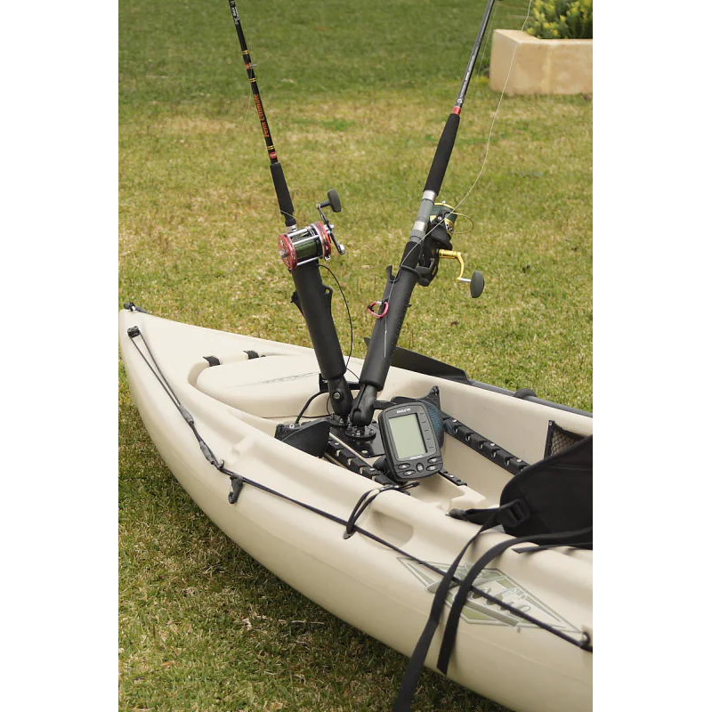 RAM® Tube™ Rod Holder with Round Plate for Salt Water Use - Image 4