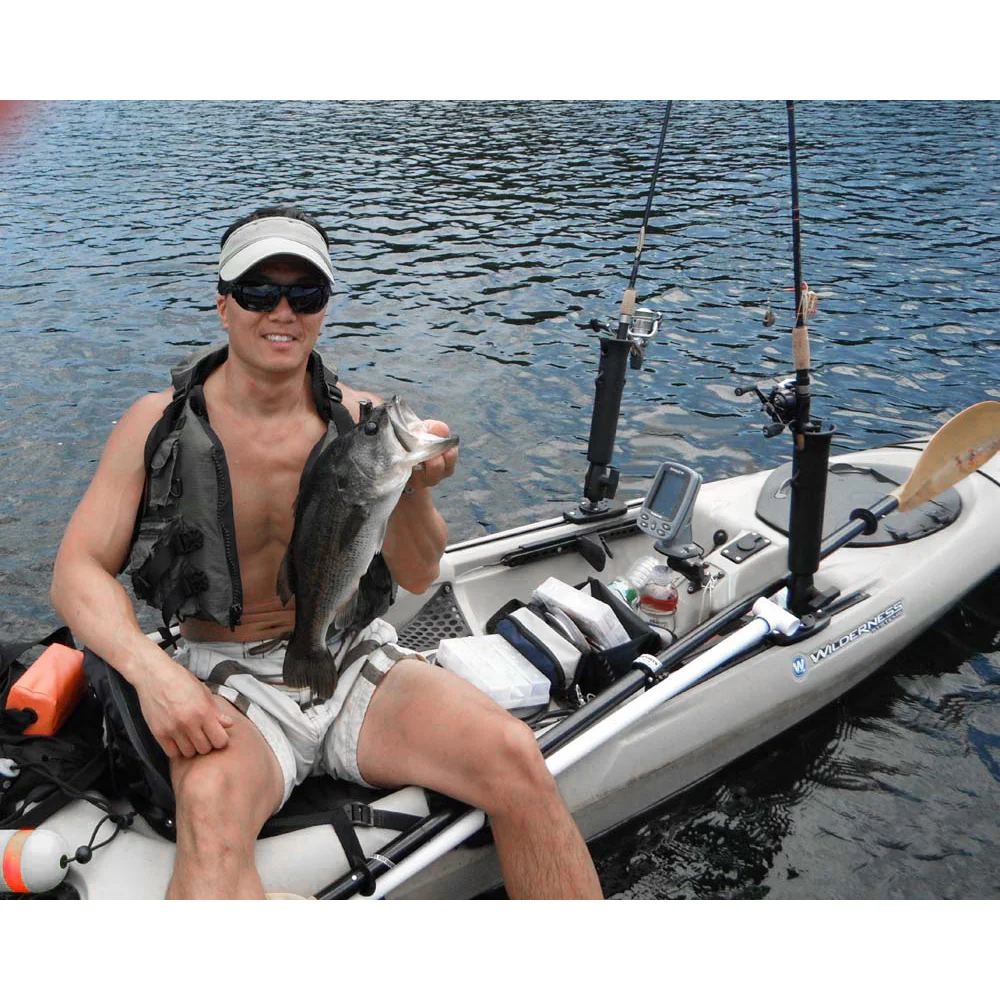 RAM® Tube™ Rod Holder with Round Plate for Salt Water Use - Image 5