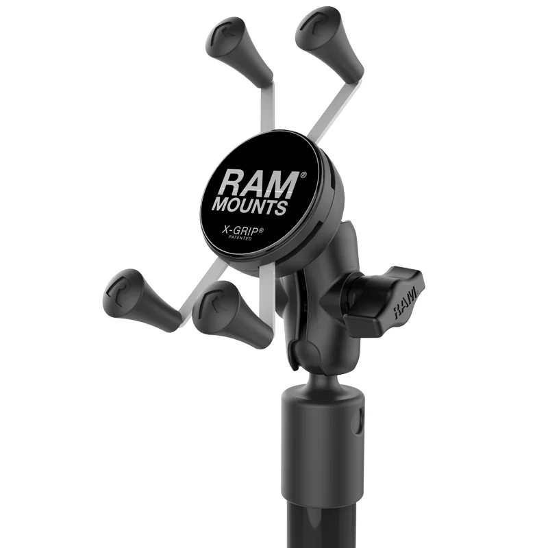 RAM® X-Grip® Phone Mount with RAM® Twist-Lock™ Suction Base & 18" Pole - Image 2