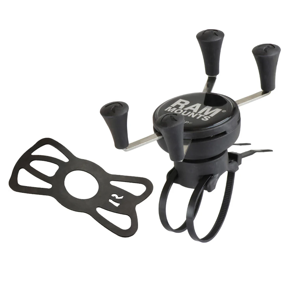 RAM® X-Grip® Phone Mount with RAM® EZ-On/Off™ Bicycle Base - Image 2