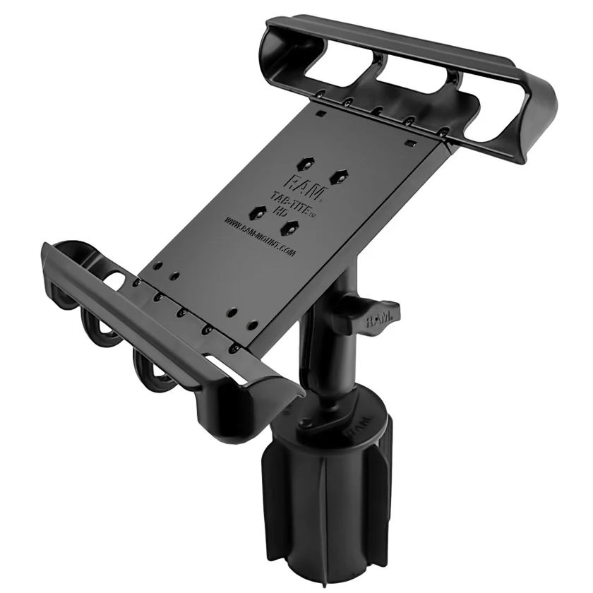 RAM® Tab-Tite™ Holder with RAM-A-CAN™ II Cup Holder Mount - Medium - Image 2