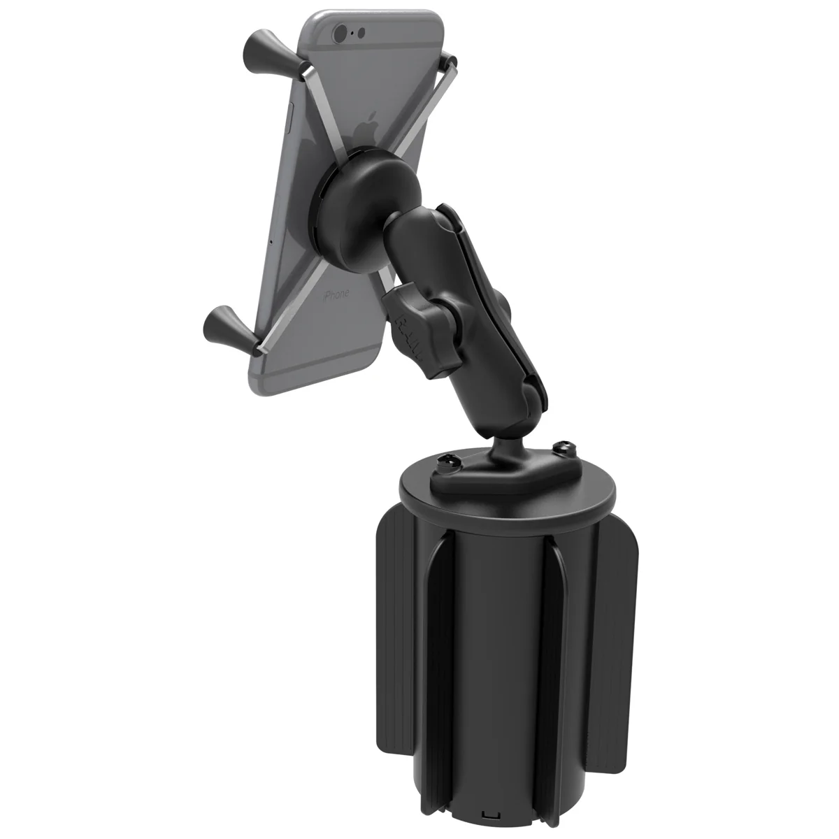 RAM® X-Grip® Large Phone Mount with RAM-A-CAN™ II Cup Holder Base - Image 3