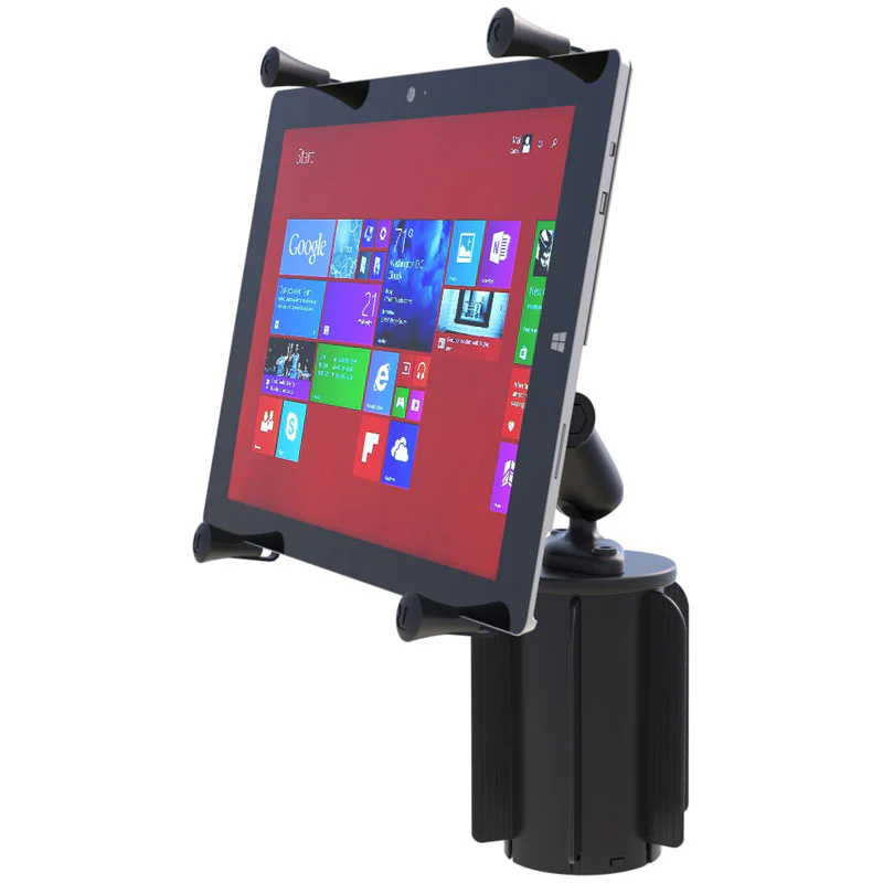 RAM® X-Grip® with RAM-A-CAN™ II Cup Holder Mount for 12"-13" Tablets - Image 4