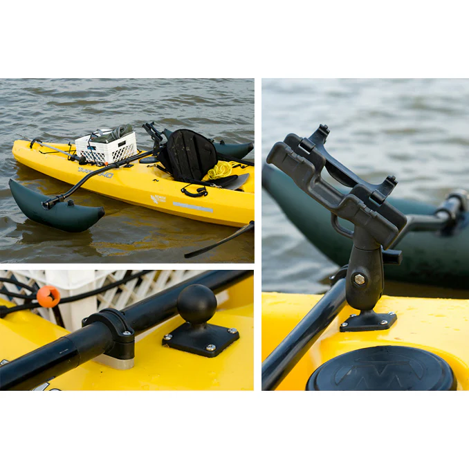RAM ROD® Fly Rod Holder with 2" x 2.5" Base - Image 2