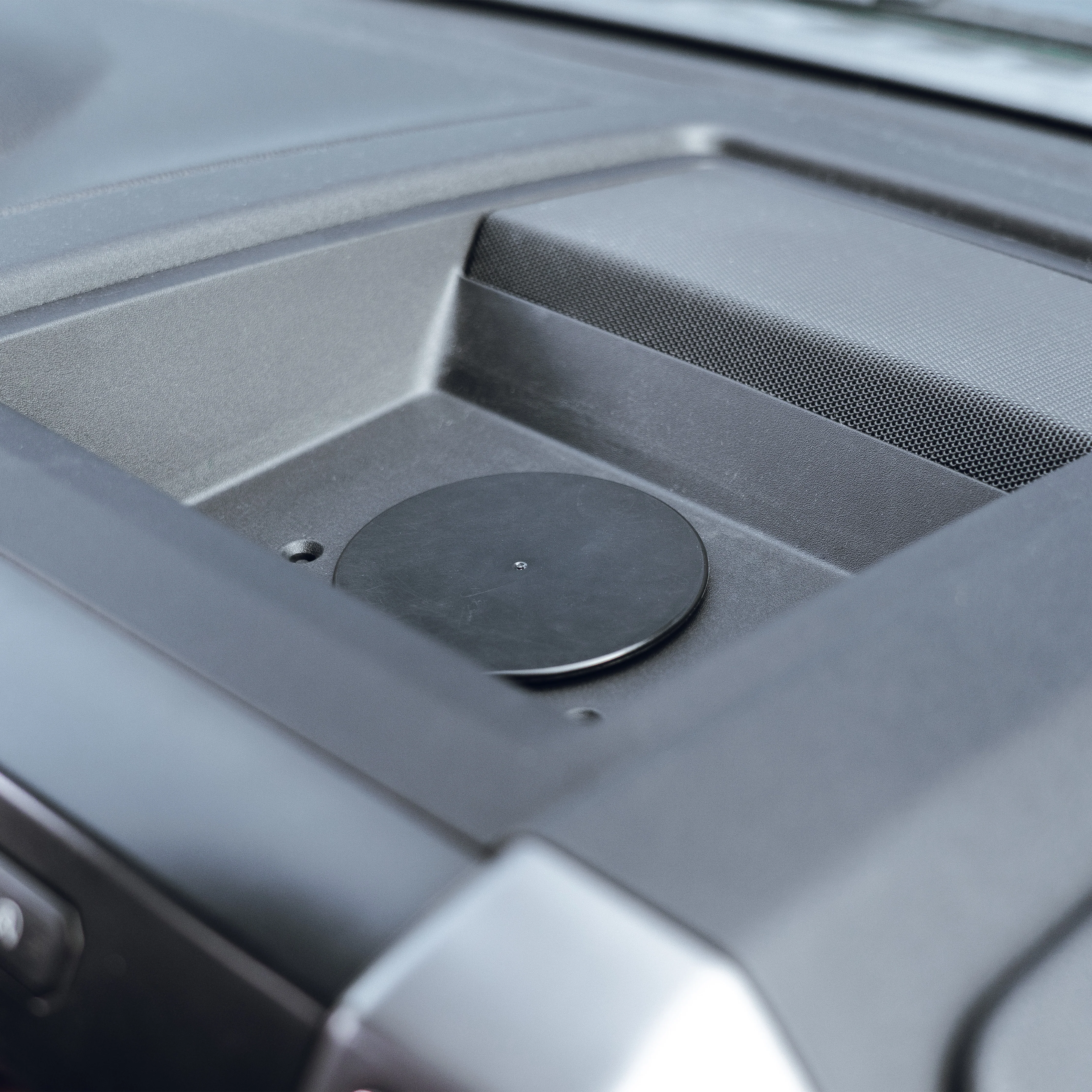 RAM® Black 3.5" Adhesive Plate for Suction Cups - Image 2