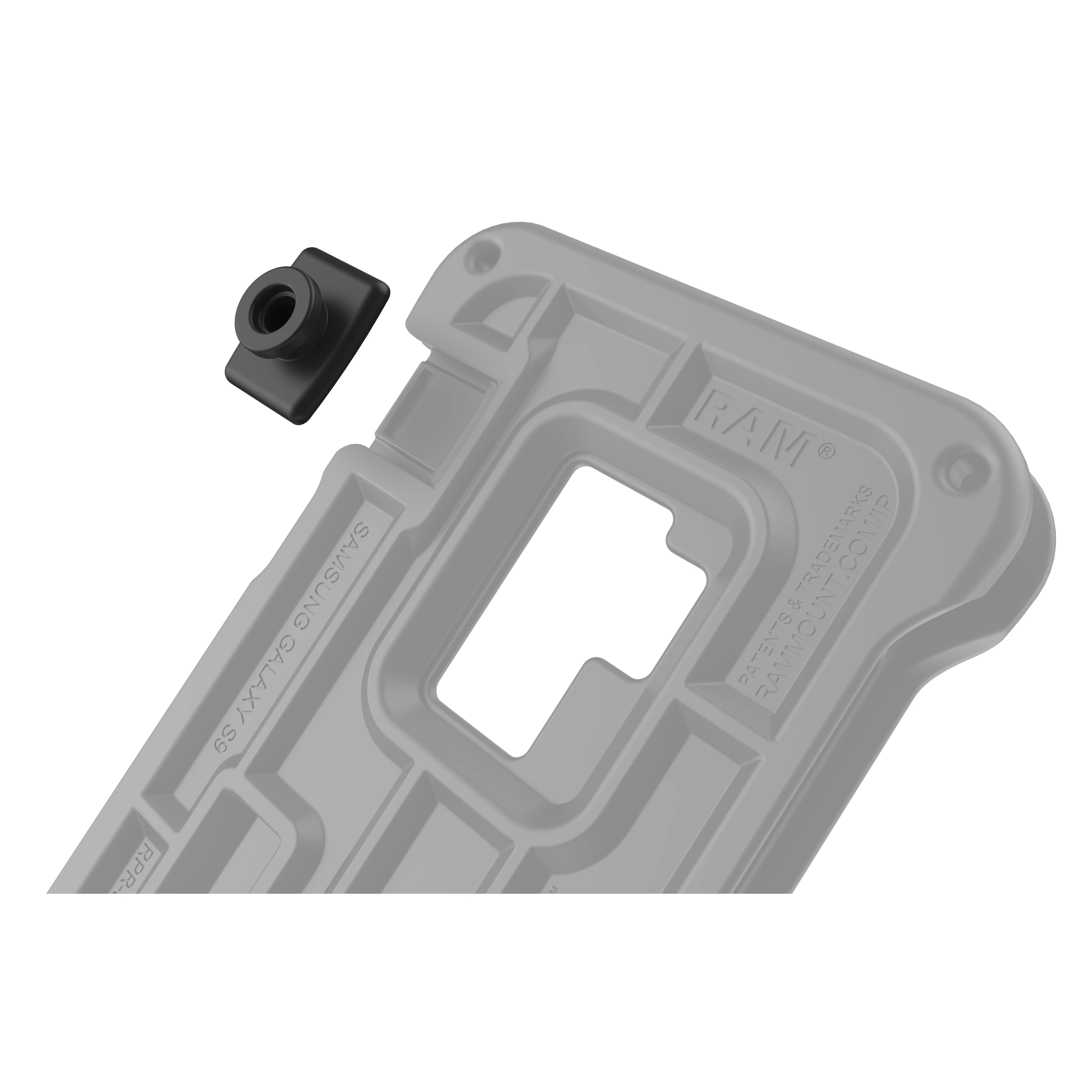 RAM® Belt Clip Holder & Button Adapter for IntelliSkin® HD™ - Image 2