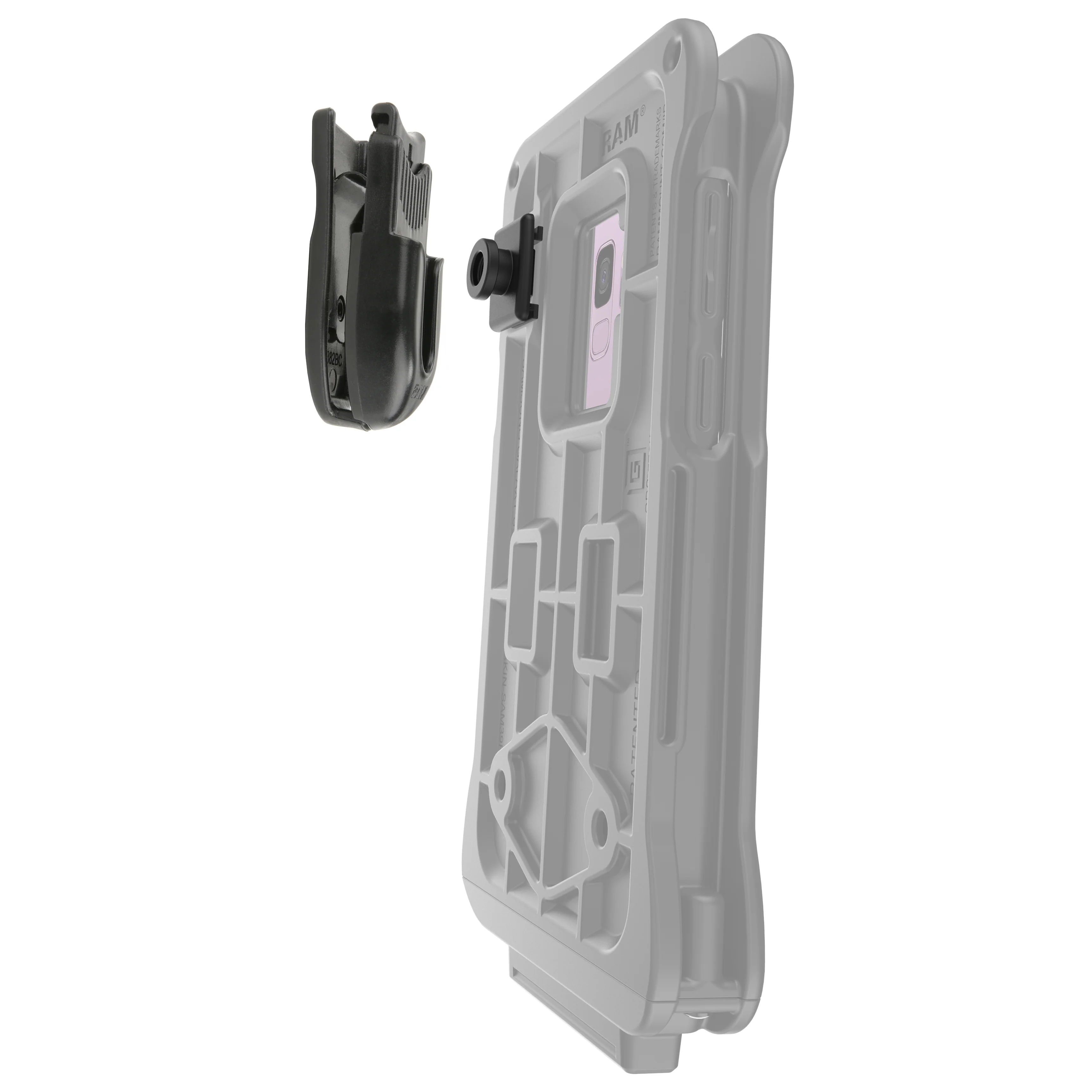 RAM® Belt Clip Holder & Button Adapter for IntelliSkin® HD™ - Image 3