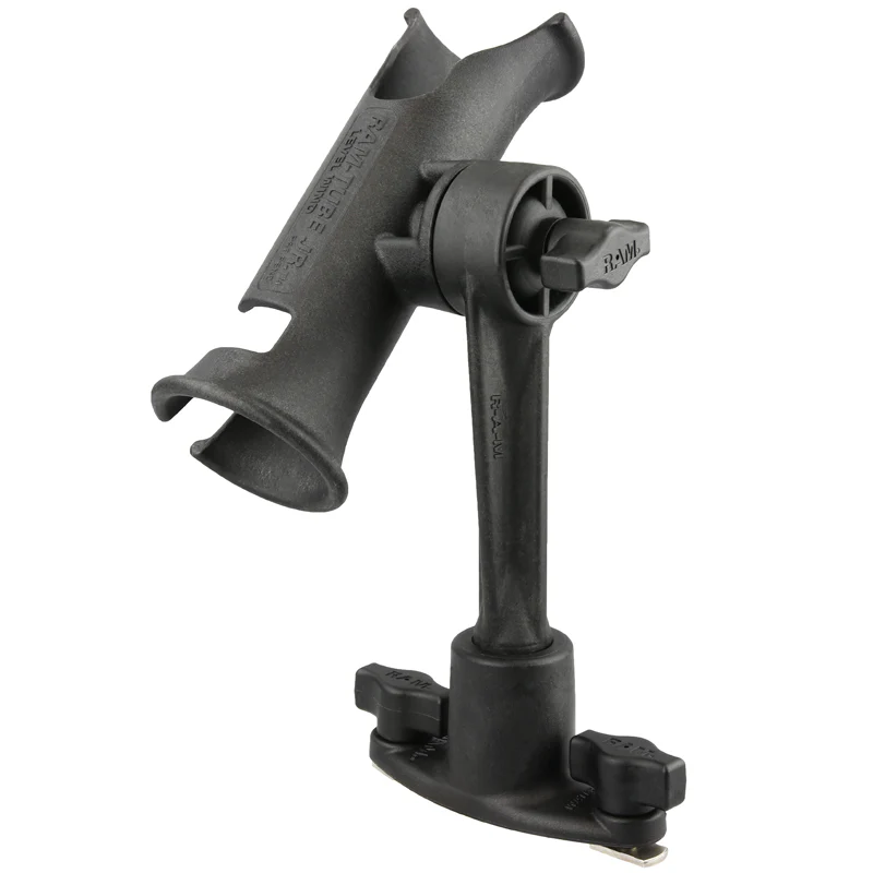 RAM® Tube Jr.™ Rod Holder with Dual T-Bolt Track Base - Image 2