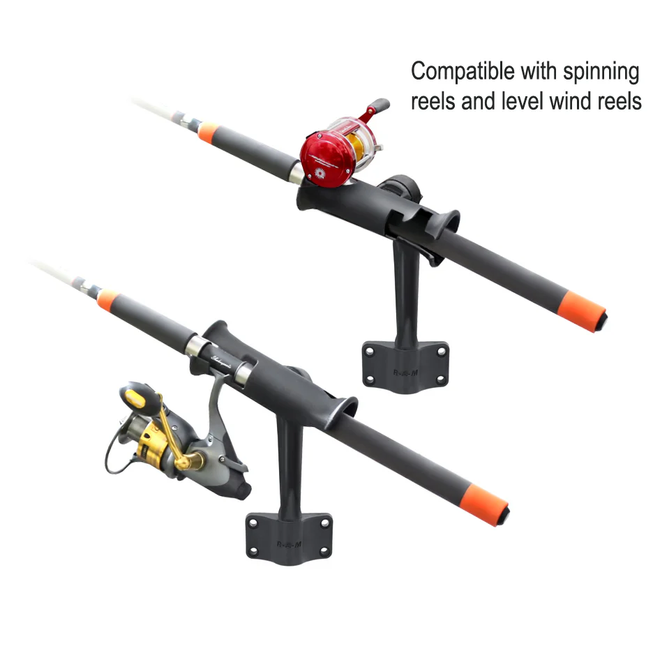 RAM® Tube Jr.™ Rod Holder with Bulkhead Base - 6" Post - Image 2