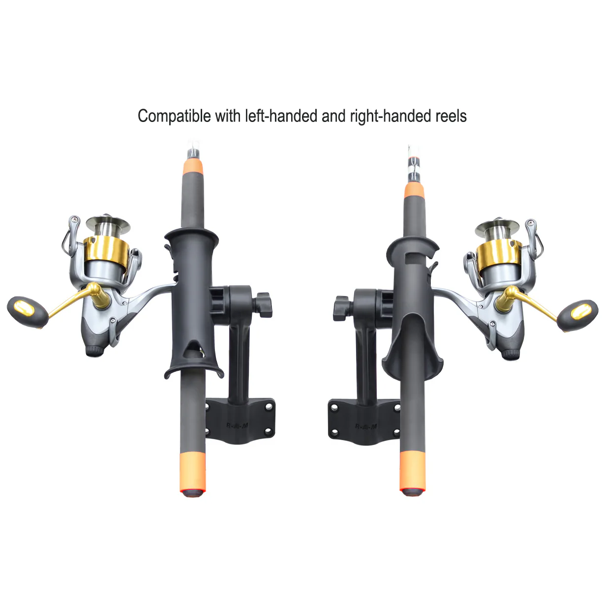 RAM® Tube Jr.™ Rod Holder with Bulkhead Base - 6" Post - Image 3