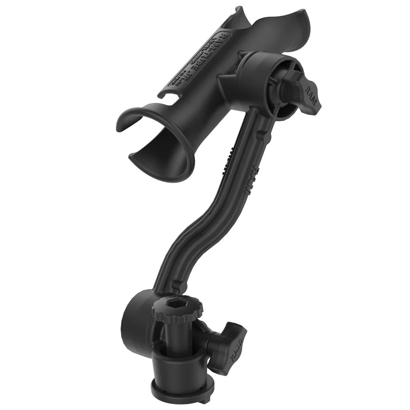 RAM® Tube Jr.™ Rod Holder with Extension Arm and RAM® Track-Node™ Base - Image 3
