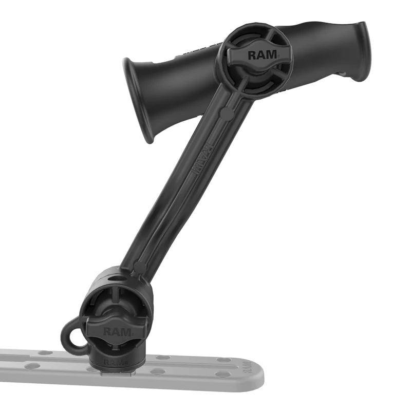 RAM® Tube Jr.™ Rod Holder with Extension Arm and Track Base - Image 4