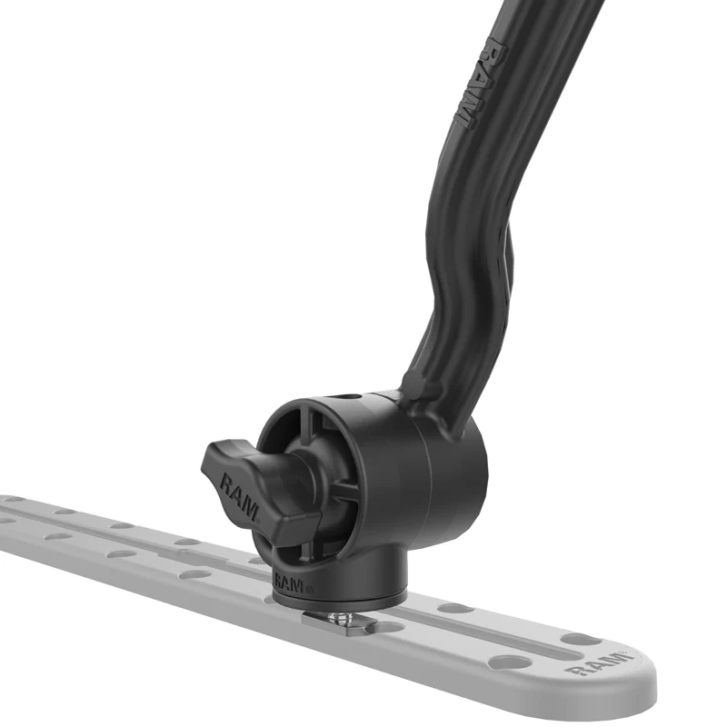 RAM® Tube Jr.™ Rod Holder with Extension Arm and Track Base - Image 5