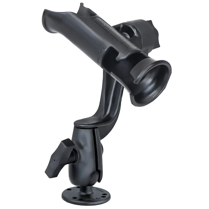RAM® Tube Jr.™ Rod Holder with Revolution Arm and Drill-Down Base - Image 3
