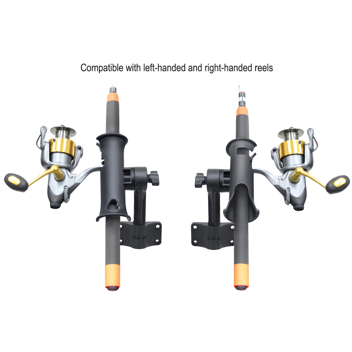 RAM® Tube Jr.™ Rod Holder with Bulkhead Base - 4" Post - Image 3