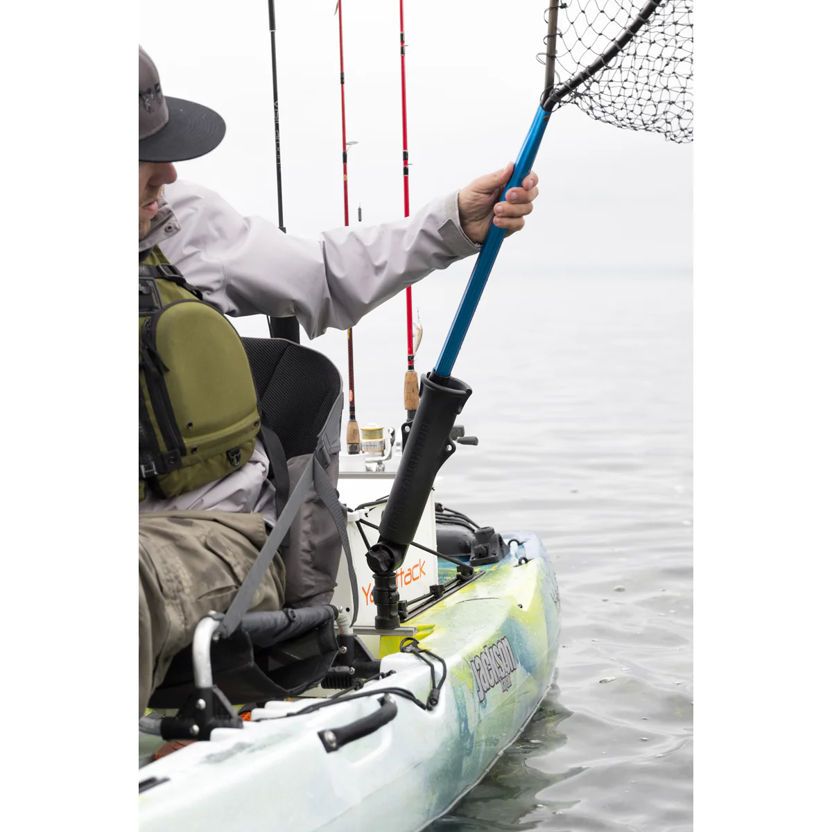 RAM® Tough-Tube™ Rod Holder with 2" Ratchet Spline Post Arm - Image 5