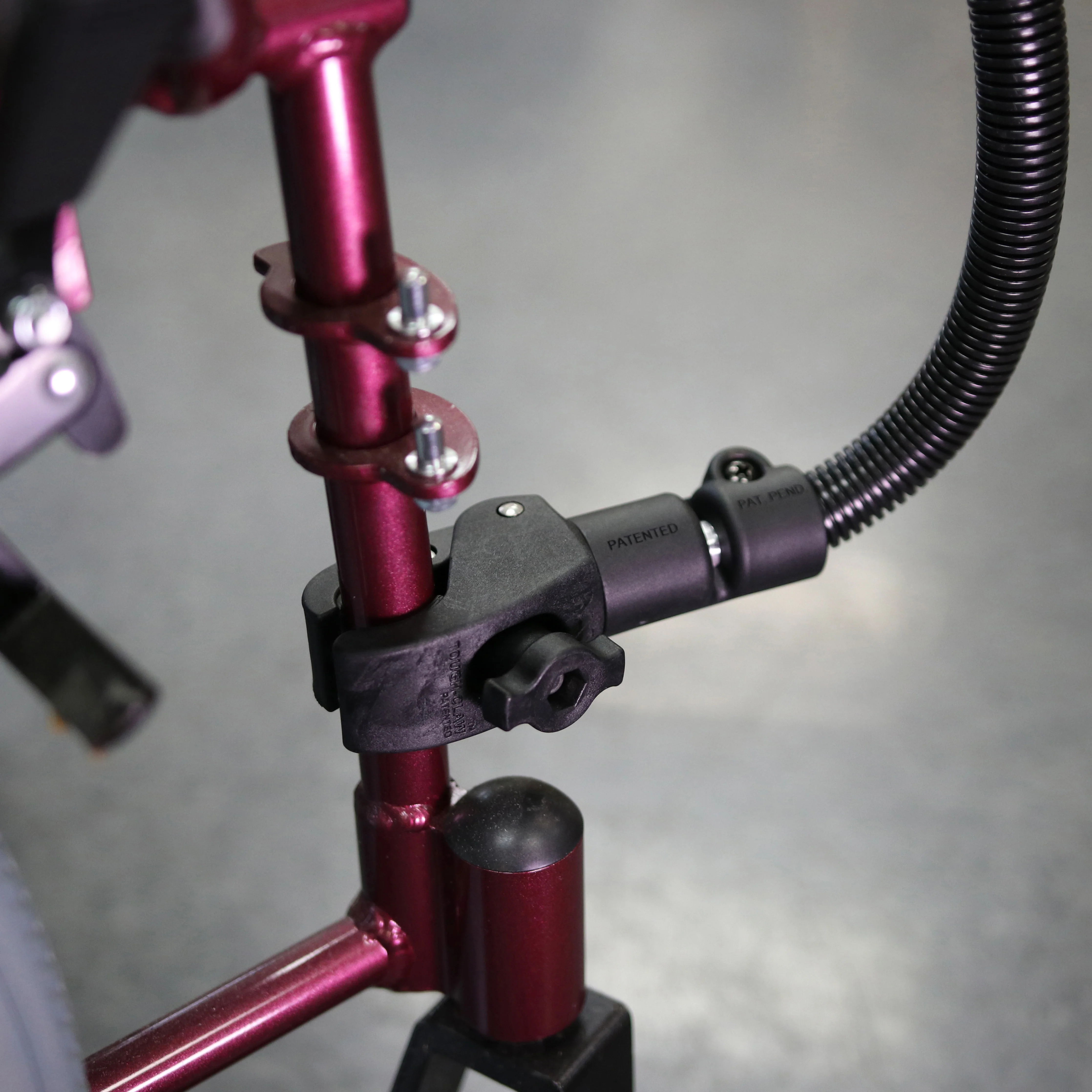 RAM® Tough-Claw® with RAM® Flex-Rod™ 26" Extension Arm for Wheelchairs - Image 2