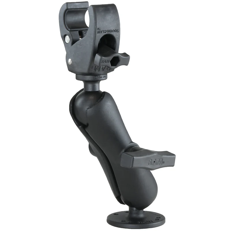 RAM® Trolling Motor Stabilizer - Tough-Claw™ .625" - 1.14" Medium Arm