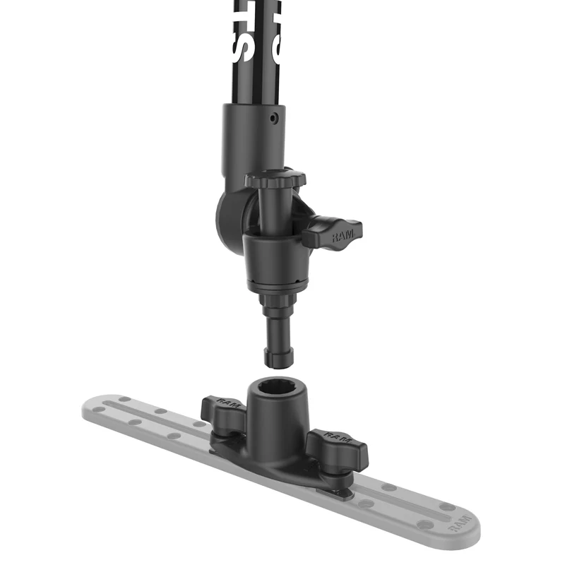 RAM® Tough-Pole™ 48" Camera Mount with Double Pipe & Dual Track Base - Image 3