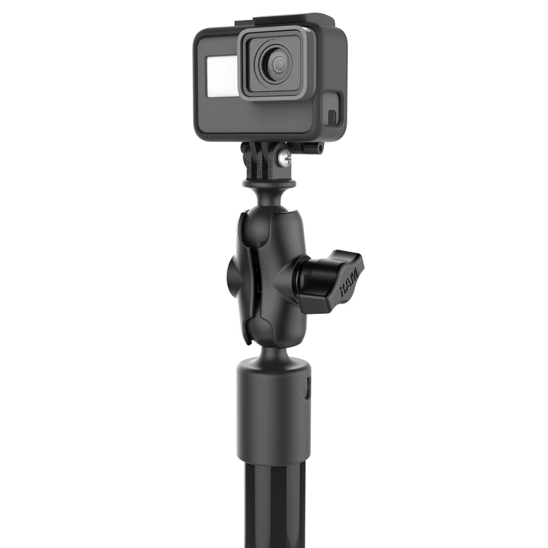 RAM® Tough-Pole™ 24" Camera Mount with Single Pipe & Dual Track Base - Image 4