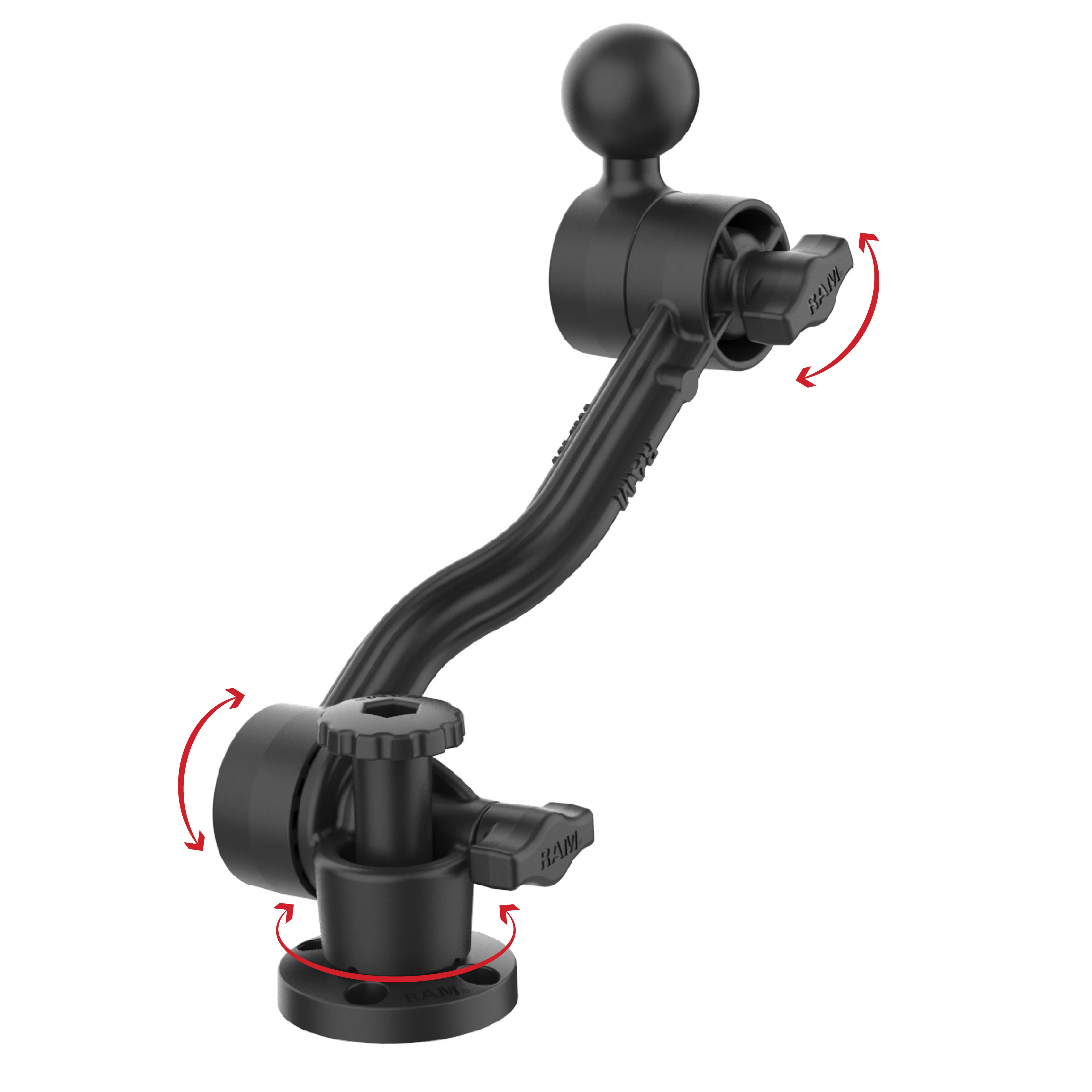 RAM® Composite Drill-Down Ratchet Arm with Ball - Image 3