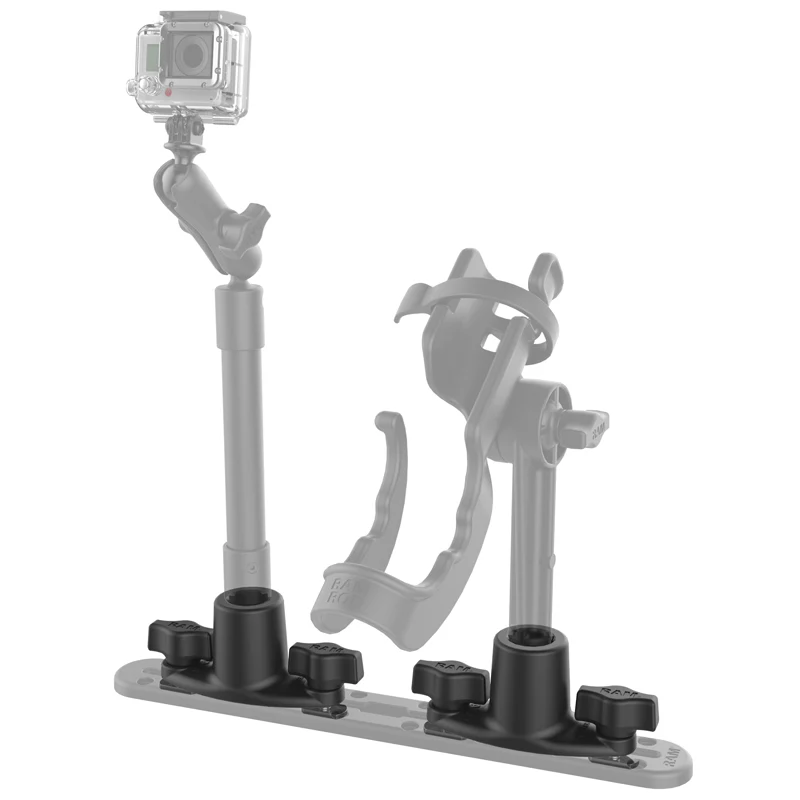 RAM® Dual T-Bolt Track Base for Spline Posts - Image 4