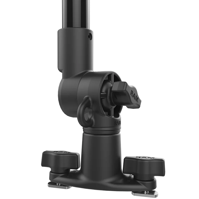 RAM® Tough-Pole™ 48" Action Camera Mount with Double Pipe & Track Base - Image 4
