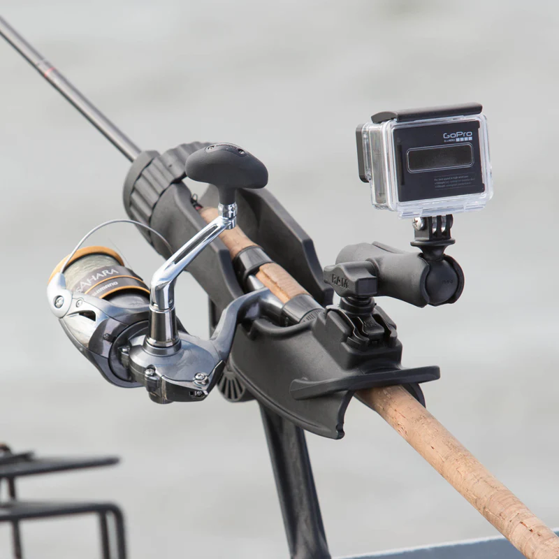 RAM ROD® HD Fishing Rod Holder with 6" Spline Post - Image 4