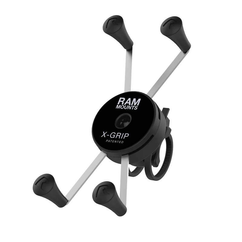 RAM® X-Grip® Large Phone Mount with Low-Profile Zip Tie Handlebar Base - Image 2