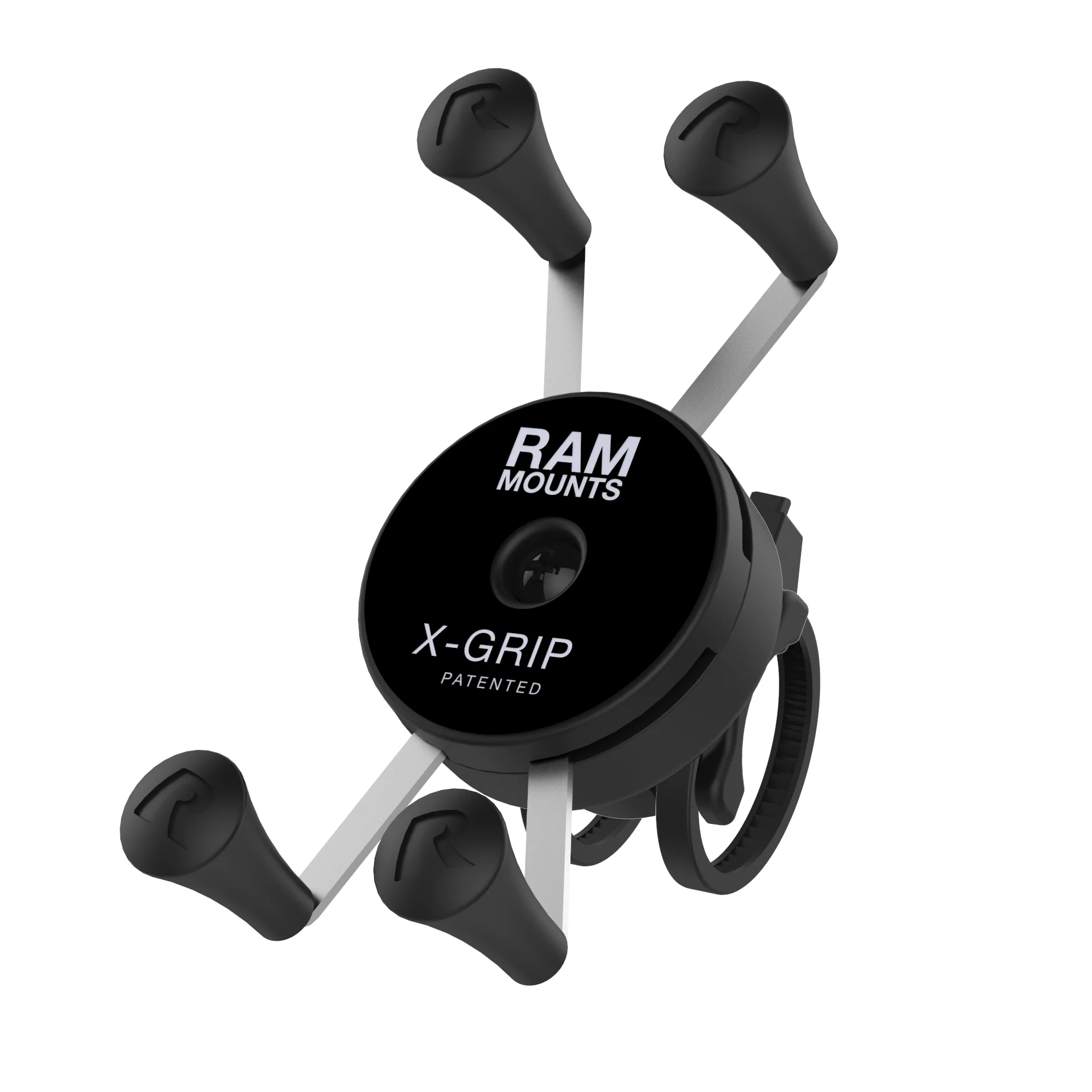 RAM® X-Grip® Phone Mount with Low-Profile Zip Tie Handlebar Base - Image 2