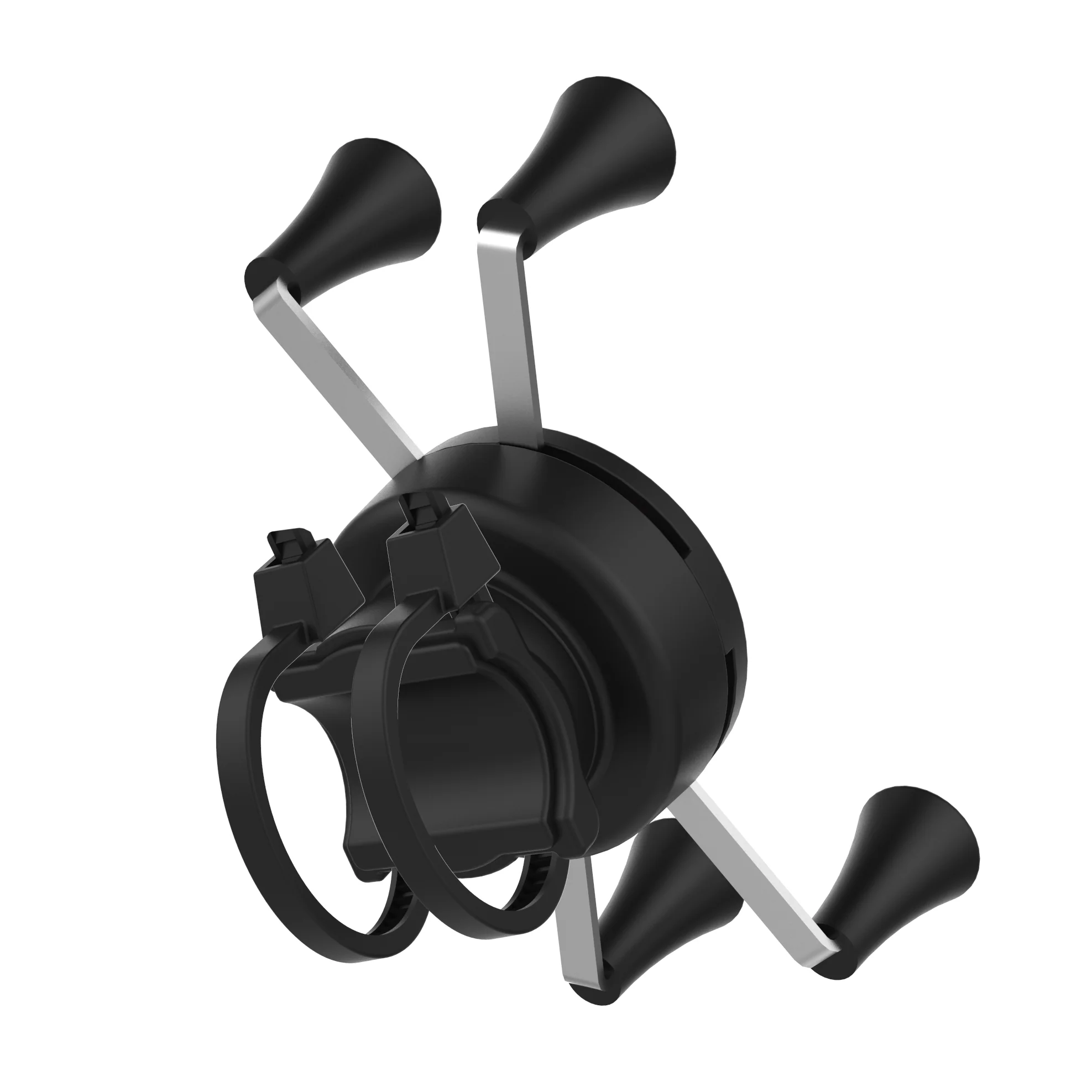 RAM® X-Grip® Phone Mount with Low-Profile Zip Tie Handlebar Base - Image 3