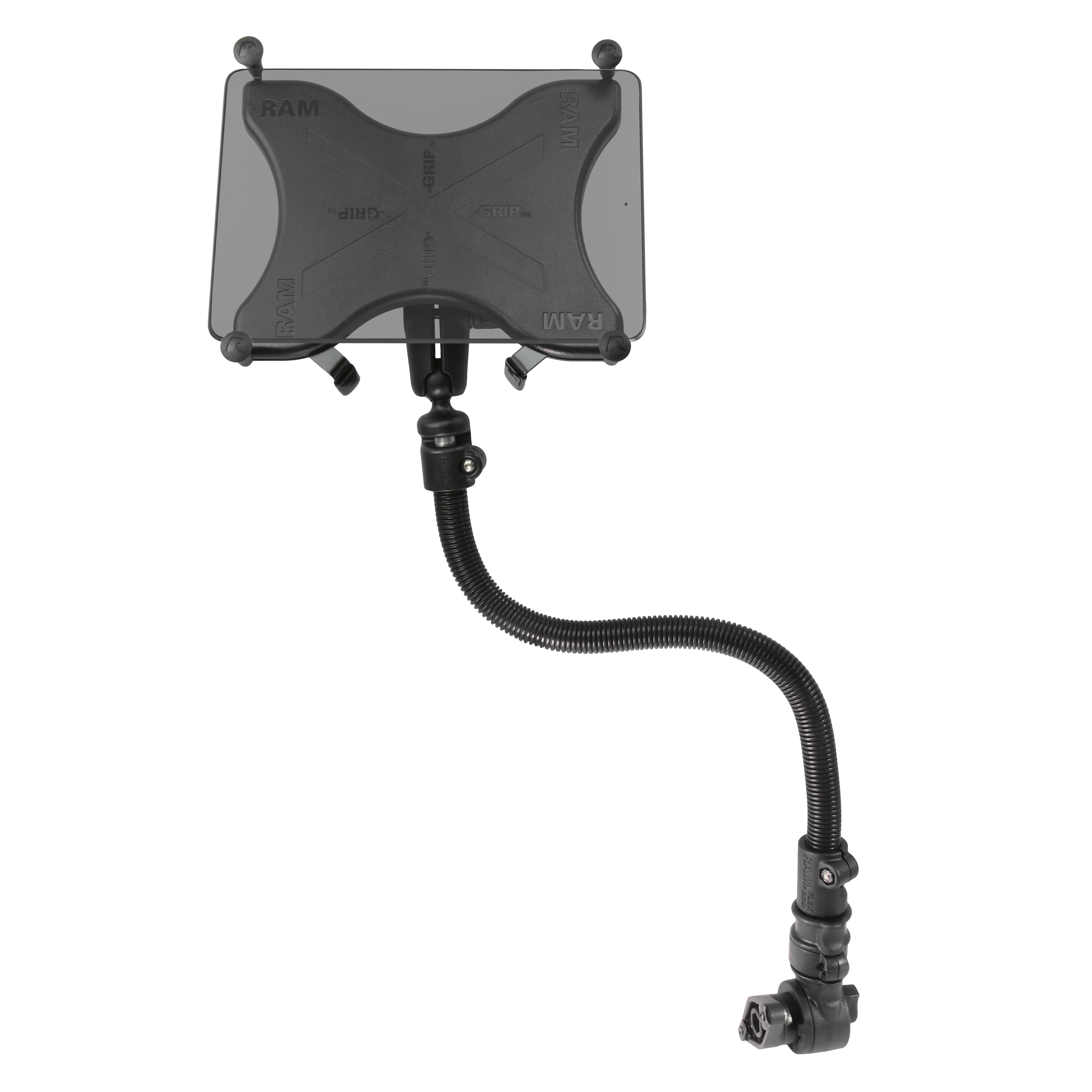 RAM® Tablet Mount for Wheelchairs with Quick Release & Swivel Feature
