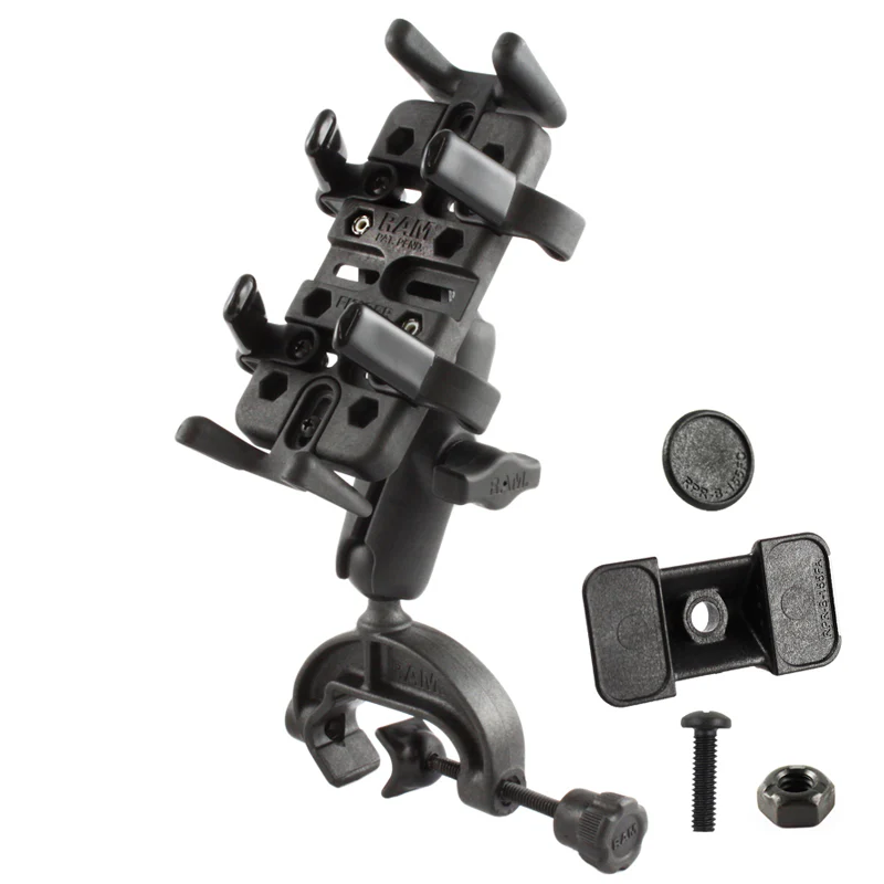 RAM® Finger-Grip™ Universal Holder with Composite Yoke Clamp Base - Image 2
