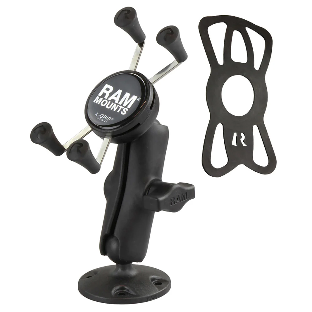 RAM® X-Grip® High-Strength Composite Phone Mount with Drill-Down Base - Image 2