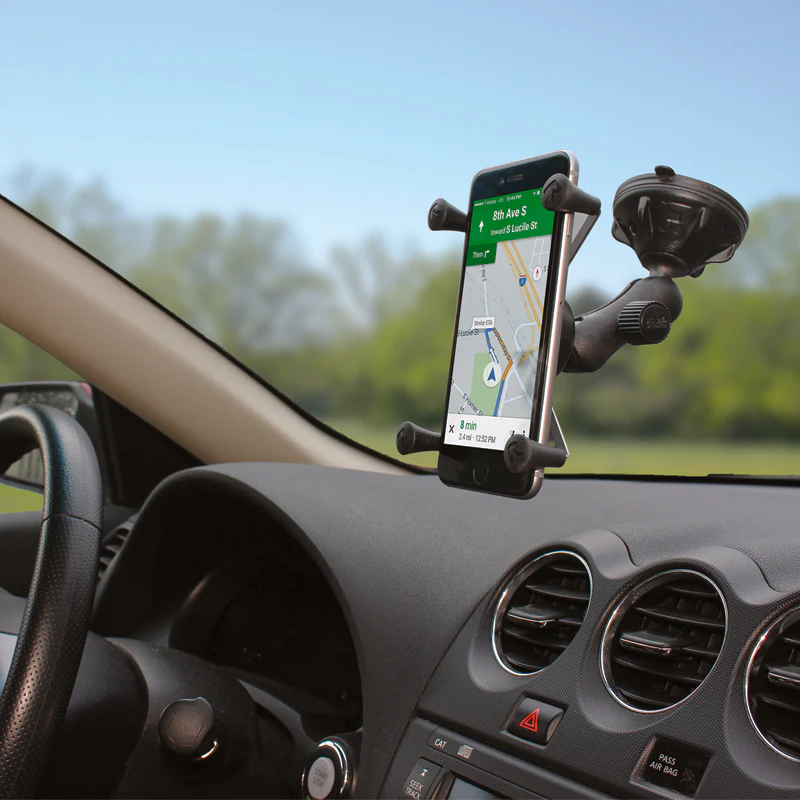 RAM® X-Grip® Large Phone Mount with Low-Profile Suction Base - Image 3