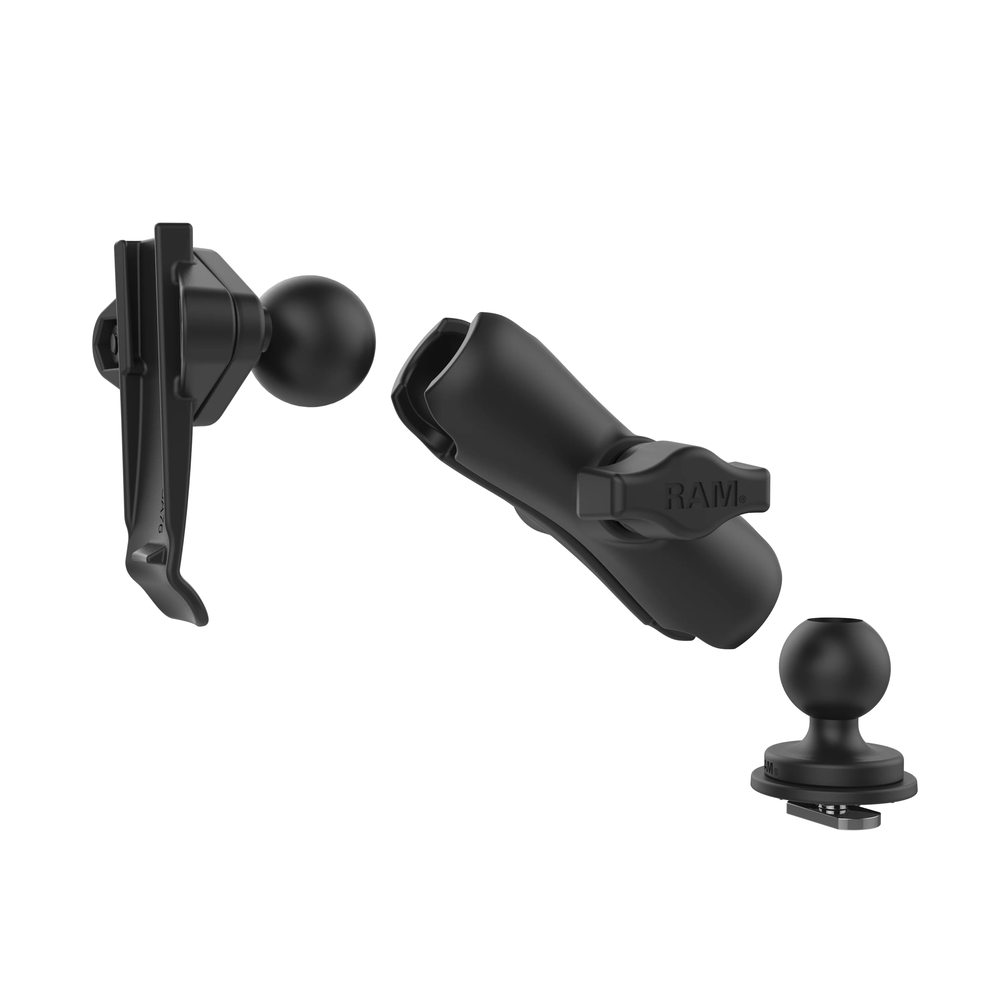 RAM® Track Ball™ Double Ball Mount with Garmin Spine Clip Holder - Image 3