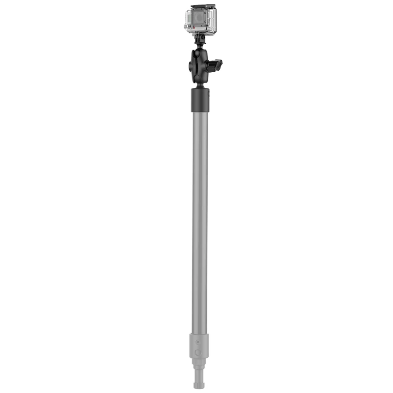 RAM® PVC Pipe Socket Mount with Universal Action Camera Adapter - Image 2
