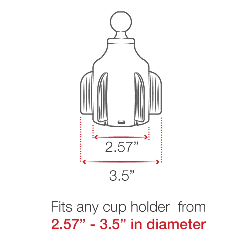 RAM® Stubby™ Cup Holder Mount for Apple MagSafe (2020) - Image 10