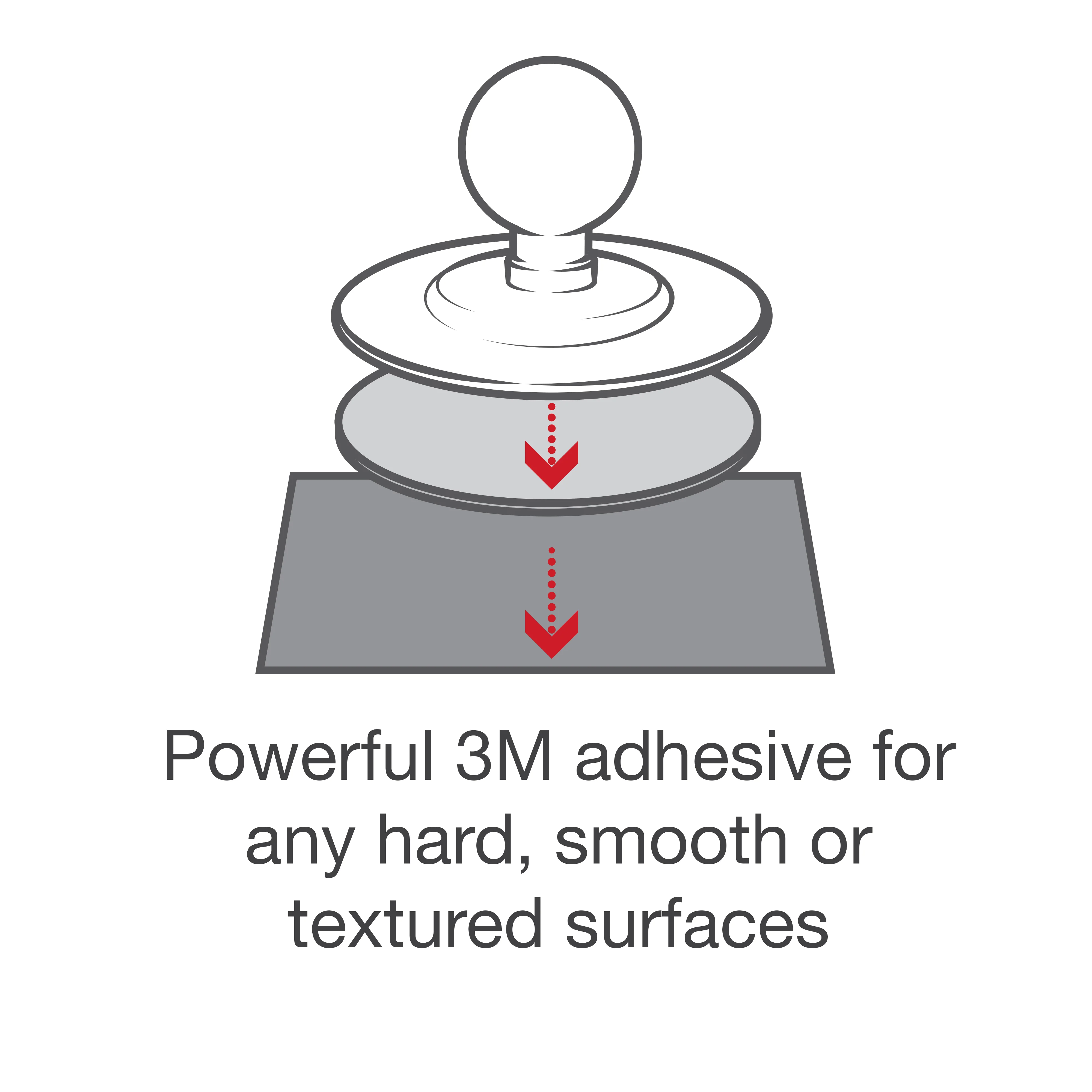 RAM® Flex Adhesive Ball Base - Image 4