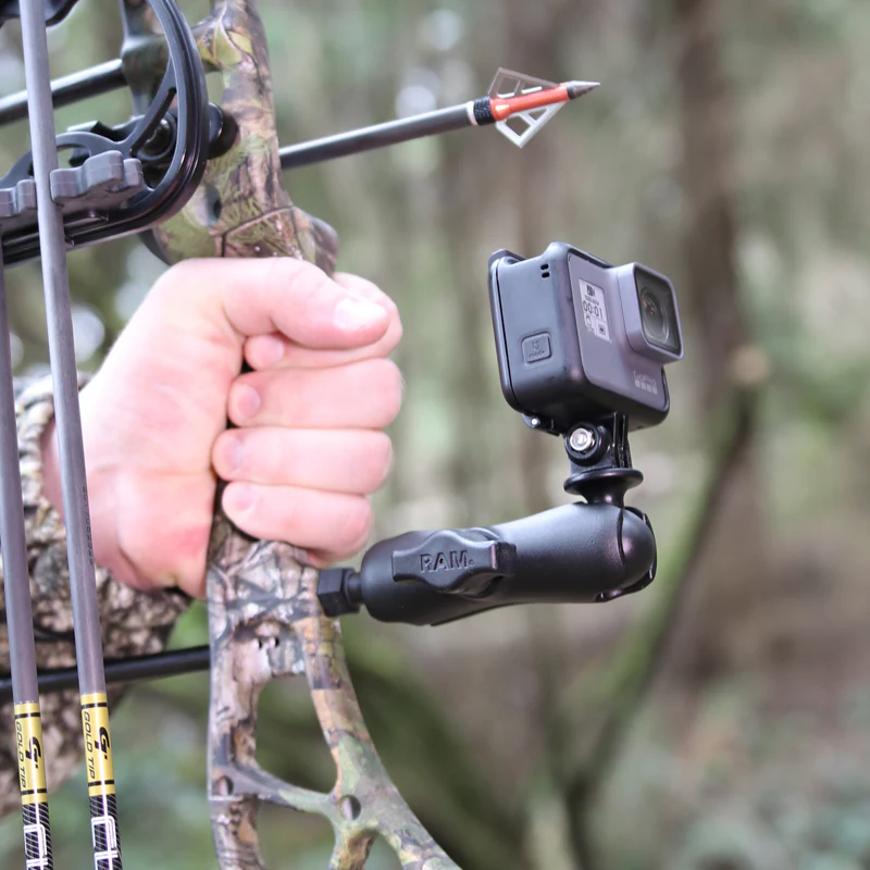 RAM® Bow-Cam™ Mount with Universal Action Camera Adapter - Image 6