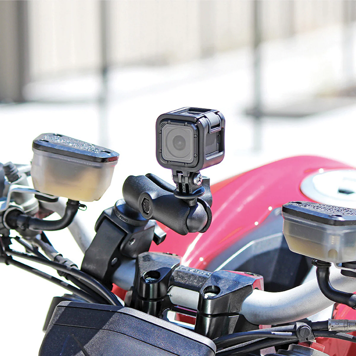RAM® Tough-Claw™ Double Ball Mount with Universal Action Camera Adapter - Image 3