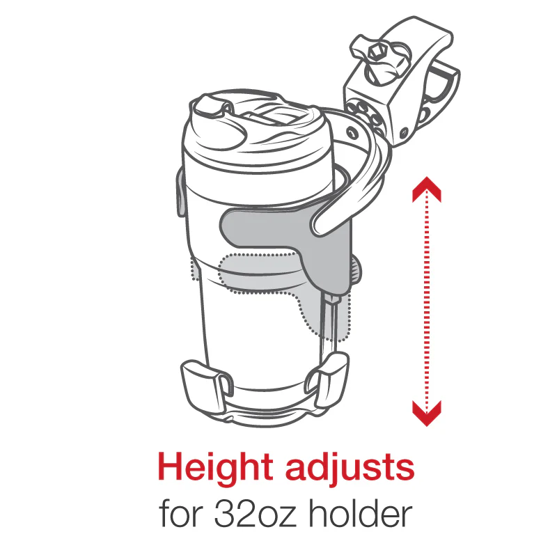 RAM® Level Cup™ XL 32oz Drink Holder with RAM® Tough-Claw™ - Image 6