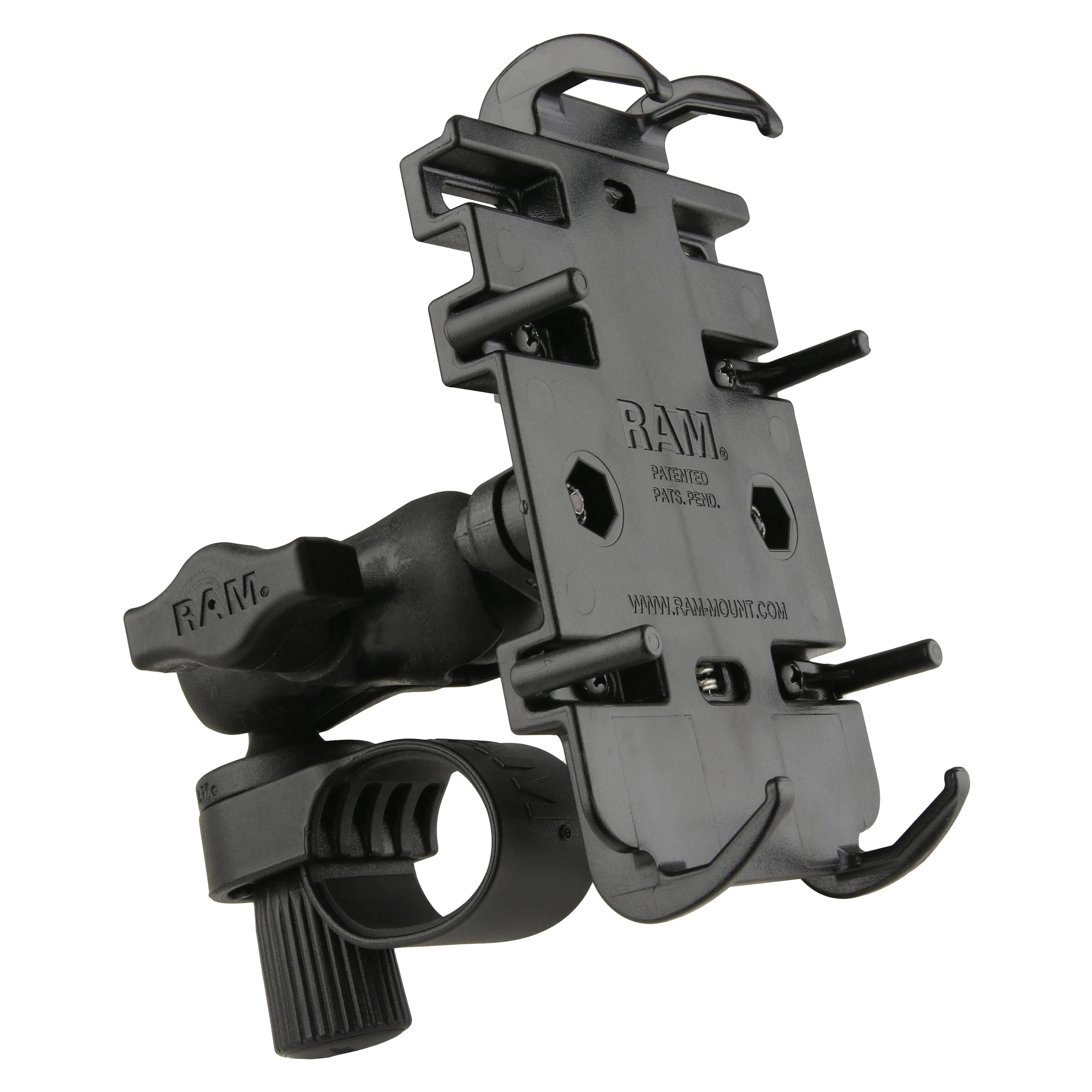 RAM® Quick-Grip™ Phone Mount with RAM® Tough-Strap™ Handlebar Base - Image 5