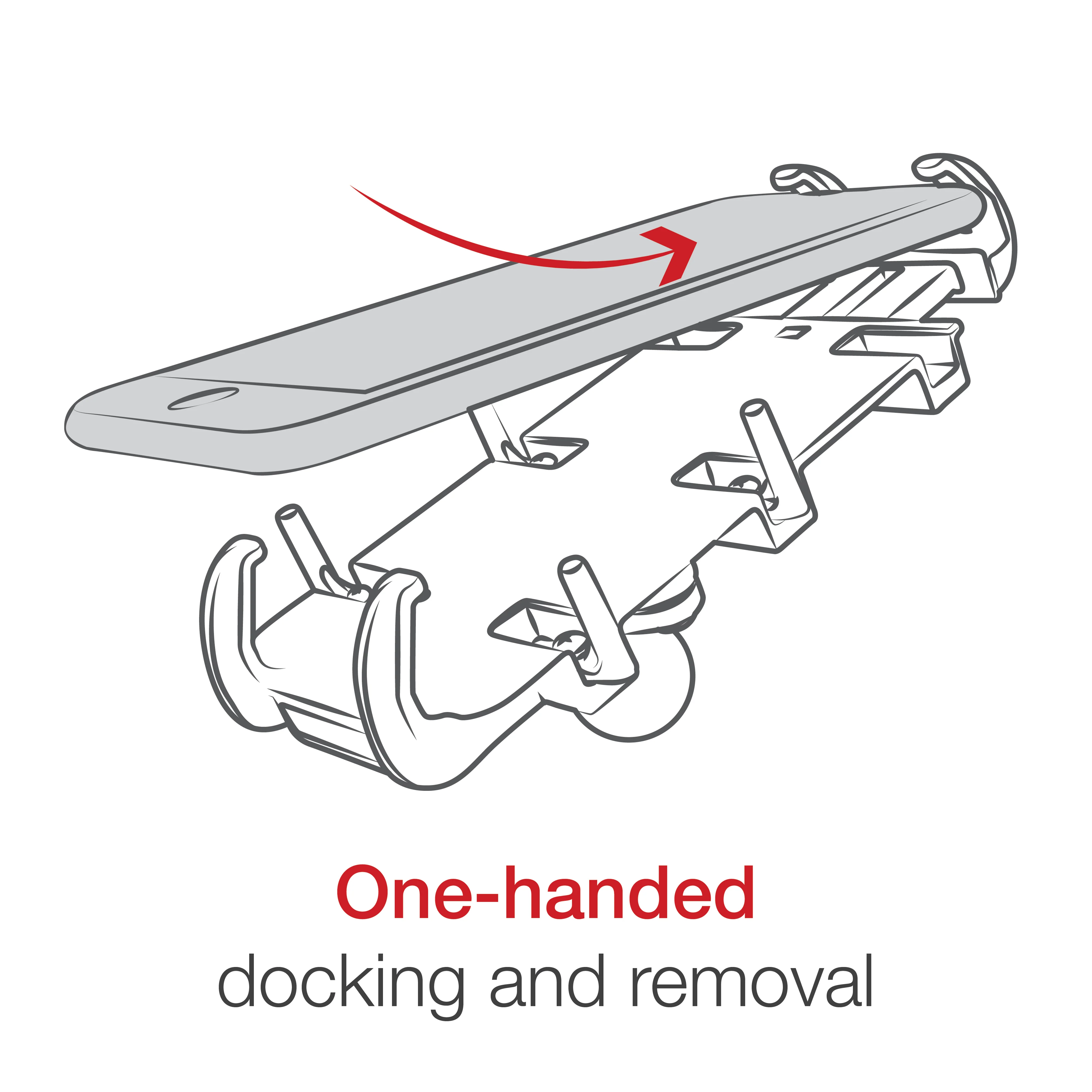 RAM® Quick-Grip™ Phone Mount with RAM® Tough-Strap™ Handlebar Base - Image 7