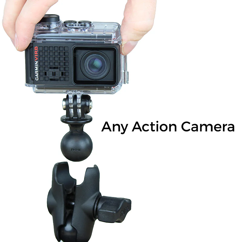 RAM® Ball Adapter for GoPro® Bases with Universal Action Camera Adapter - Image 2
