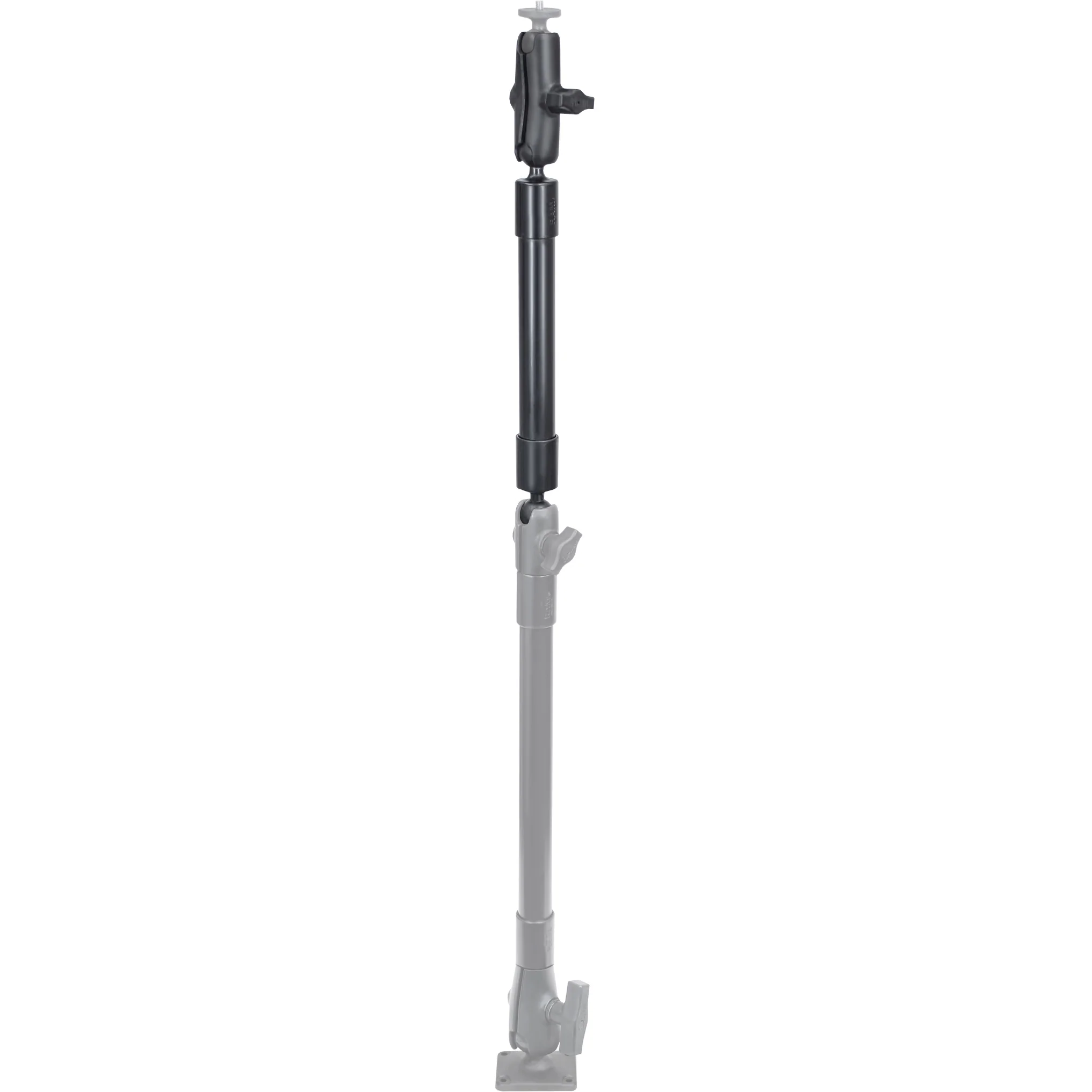 RAM® 14" PVC Pipe Extension with Ball Ends & Double Socket Arm - Image 2
