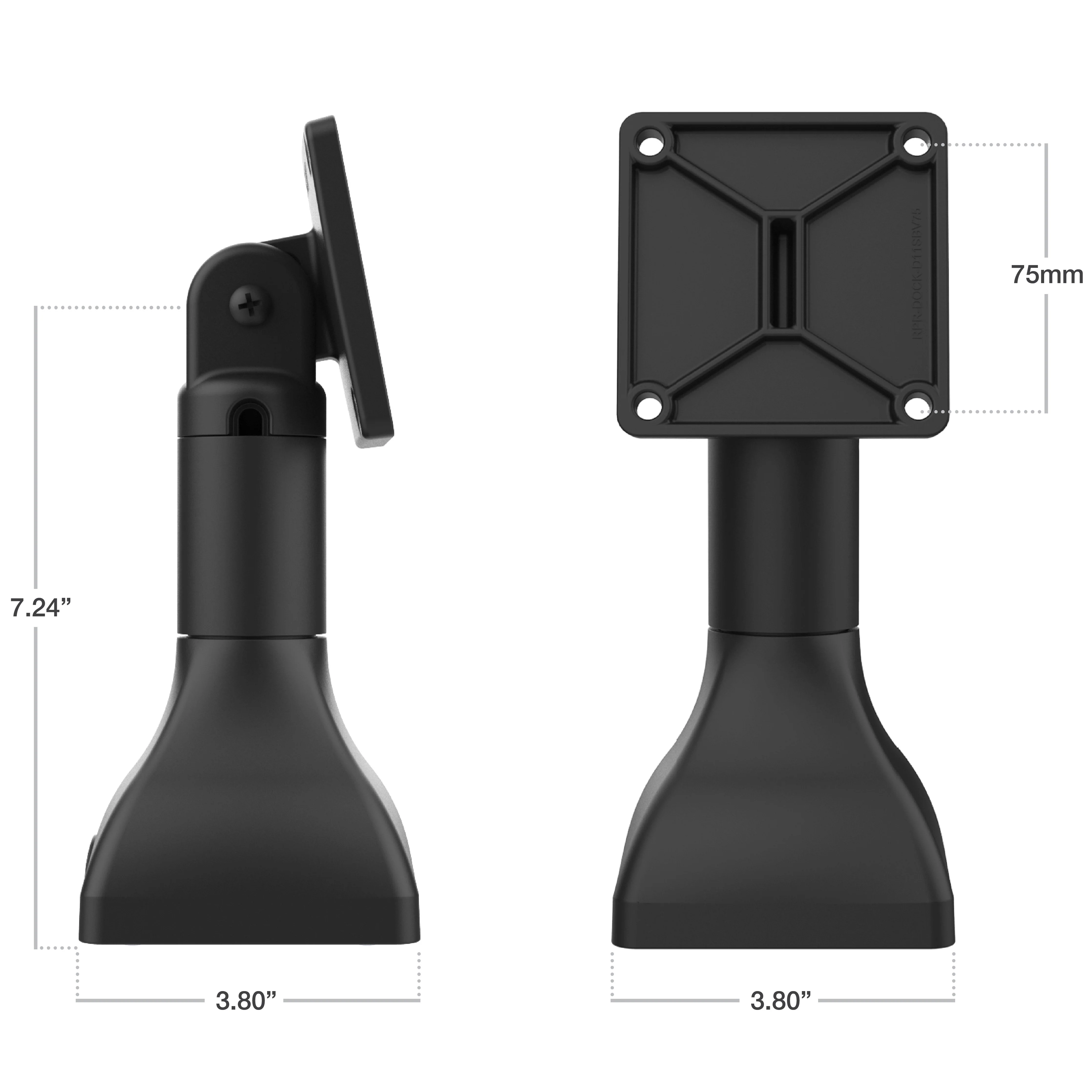 RAM® 7" Pedestal Mount with 75mm VESA Pattern - Image 4